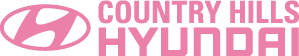 Country Hills Hyundai Drive Pink logo