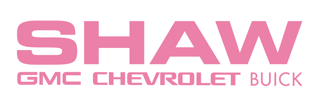 Shaw GMC Chevrolet Buick Drive Pink logo