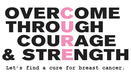 Overcome, Through, Courage and Strength to find a Cure for Cancer.